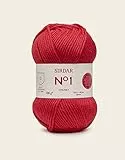 Sirdar Filati, 50% nylon/50% Acrilico, Scarlatto Puro (214), 100 g