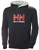 Helly Hansen Uomo HH Logo Hoodie, Blu, M