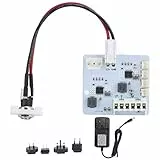 cigemay Kit di Sostituzione dell'alimentatore, Kit Adattatore di Alimentazione da 12 V, Versioni Rev2.0 per Macchina da Gioco Sega Dreamcast 100‑240 V, Compatibile per GDEMU USB-gdrom