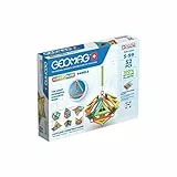 Geomag - Supercolor Magnetic Constructions for Kids, Magnetic Toy, Green Collection 100% Recycled Plastic, 52 Pieces