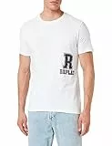REPLAY M6662, T-shirt Uomo, Bianco (White 001), 3XL