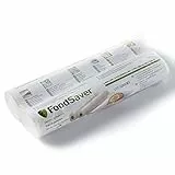 FoodSaver FSR2802 - Rotolo Termosigillabile per Macchina per Sottovuoto Alimenti, senza BPA, 28 cm x 5.5 m, 2 Pezzi