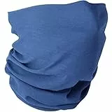 CampTeck U7209 Bandana Tubolare Multifunzione Sciarpa Scaldacollo per Motociclismo, Escursionismo, Equitazione, Ciclismo ed Altro Attivitá All'aperto -Blu