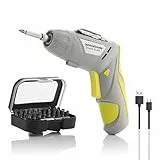 InnovaGoods - Cacciavite elettrico wireless multi-posizione con accessori Drivelite 33 pezzi