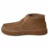 Clarks Originals Uomo Torhill Hi Suede Dark Sand Stivali 41 EU