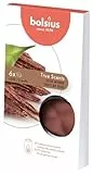 Bolsius True Scents - 6 Wax Melts - Cialde di Cera Profumata - Fraganza Oud Wood - Con Estratti Naturali - Colore Marrone Cioccolato - Durata: fino a 15 Ore