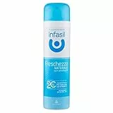 Infasil Deodorante Spray Freschezza Naturale con Molecola 2C, Betaciclodestrina, Senza Alcol, Efficace Fino a 24h, 150 ml