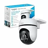 TP-Link Tapo C500 Telecamera WiFi Esterno FHD 1080P, 360° Visuale, Telecamera IP di Sorveglianza, Visione Notturna, Sensore di Movimento, Impermeabile IP65, Audio Bidirezionale,Compatibile con Alexa