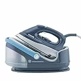 H.Koenig V5i Ferro Da Stiro a Caldaia,Pressione 6 bar,Vapore 100g/min,Autonomia Illimitata,Piastra in Ceramica, Rapido,Compatto, Serbatoio 1,7L,2400W