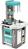 Smoby - Cucina Studio Bubble Azzurra, 7600311043, + 3 Anni, con Magico Effetto Acqua Che Bolle, 26 Accessori Inclusi , Altezza 50,5 Cm