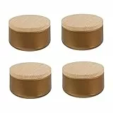 UPKOCH 8 Pezzi Mini Barattolo di Vetro Contenitori di Vetro per Alimenti Mini Contenitori per Alimenti Kit per La Fabbricazione di Candele Terrario di Vetro con Coperchio Barattolo di