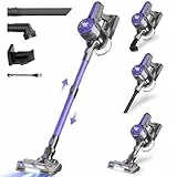 BENICO Aspirapolvere Senza Fili, Scopa Elettrica Senza Fili 6 in 1, Potente, Batteria Rimovibile, con touch screen LCD, per tappeti/peli/animali