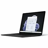 Microsoft Surface Laptop 5 -15', Alimentazione per Intel EVO, 12º gen Intel Core i7, 16GB , 512 GB con Intel Iris Xe Graphics, Windows 11, Nero