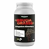 SIBE GROUP Drenante Forte Dimagrante Brucia Grassi Potente Veloce con Glucomannano Garcinia Cambogia Carnitina Pillole Per Dimagrire Velocemente Donna Uomo 120 CPS Made in Italy