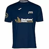 Barcelona Padel Tour | Maglietta Tecnica a Manica Corta | Joma Te Gusta El pádel | per Uomo | Padel Special Stampa | Tocco Morbido e Asciugatura Rapida | Abbigliamento Sportivo XL