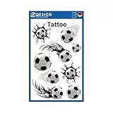 Avery Zweckform Calcio Tatuaggi 9 Aufkleber bunt