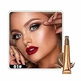 Lucoss Contour Wand Illuminante Viso Makeup Correttore Stick Liquido Blush in Crema con Applicatore Cuscino,Fard Crema Naturale Miscelabile
