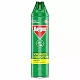 Baygon Scarafaggi e Formiche Spray Insetticida, Azione Rapida, Protezione a Lunga Durata, 1 Confezione da 400 ml