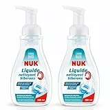 Nuk - Liquido per stoviglie per biberon e accessori, 380 ml (Confezione da 2)