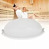 Duokon Paralume per Sauna, Paralume antideflagrante Resistente alle Alte Temperature per Sauna per Il Bagno della Sauna e la Stanza del Flusso di Sudore