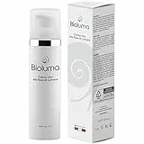 Bioluma Bava di Lumaca Crema Viso 75ml con Acido Ialuronico Collagene Vitamina E Azione Antiage Nutriente Idratante Uniformante Equilibrante Coadiuvante Trattamento Rughe Collo Decolletè Made in Italy