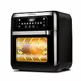 G3 Ferrari G10136 Friggisano 2.0, Friggitrice ad Aria, 11 Litri, 1500 W, 9 Programmi, Display digitale, Nero