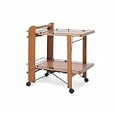 Foppapedretti Service Carrello Portavivande Noce