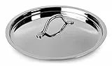Lagostina Every - Coperchio, Accessorio per Pentole e Preparazione Cucina, Acciaio inox 18/10, Argento, 24 cm