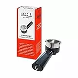 Gaggia KIT Portafiltro Originale Pressurizzato 'Crema Perfetta' con logo 'G', Nero