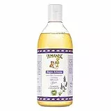 L'AMANDE - Bagnoschiuma Uomo e Donna con Olio Essenziale Lavanda Officinalis Bio, Docciaschiuma Gel Detergente e Idratante Corpo Fresco, Bagno Schiuma Delicato e Naturale ad Azione Calmante, 500 ml
