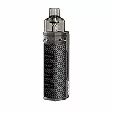 VOOPOO Drag X 80w 4.5ml Kit Completo Di Sigaretta Elettronica Starter Kit - Senza Nicotina E Tabacco, color Fibra Di Carbonio