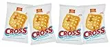 4X San Carlo le Inimitabili Patatine Cross Fragranti Snack di Fiocchi di Patate Senza Glutine 50g [4 Confezioni]