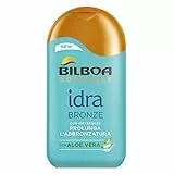 Bilboa Doposole Idratante Idrabronze, Doposole Effetto Fresco, Ottima per Prolungare l'Abbronzatura, Idrata la Pelle e la Rende Morbida, Ottima per Tutti i Tipi di Pelle, 200 ml