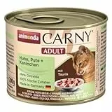 Animonda Cat Carny Adult Pollo & Tacchino & Coniglio | 6 x 200 g