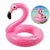Ninonly Fenicottero Rosa Gonfiabile Gigante Salvagente Piscina Galleggiante per Bambini e Adulti Giocattolo Estate Gonfiabile per Bambini e Adulti