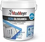 MaxMeyer Pittura per esterni Acrilsilossanica Elastomerica BIANCO 14 L