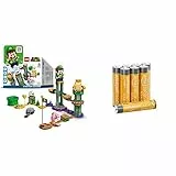 LEGO 71387 Super Mario Avventure di Luigi - Starter Pack, Giocattolo da Costruire con Personaggi Interattivi & Amazon Basics - Batterie alcaline AAA 1.5 Volt, Performance, confezione da 8