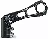 Attacco Manubrio -130 gradi Attacco Manubrio MTB-75mm 95mm 130mm Manubrio Stelo Riser per 31.8 (1-1 / 4 ') Manubrio Adatto per la maggior parte della mountain bike, bici da strada, BMX (XT-A825D-130)