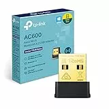 TP-Link Archer T2UB Nano Adattatore Bluetooth 4.2 WiFi USB, Dual Band AC600Mbps, Chiavetta per PC Fisso, Trasmettitore, Scheda di Rete, Windows 11/10
