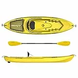 ATLANTIS Kayak-Canoa Ocean Giallo - cm 266 - schienalino - ruotino - pagaia