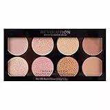 Makeup Revolution - Palette di fard, con varie tonalità, “Golden Sugar 2 Rose Gold”