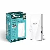 TP-Link RE700X Ripetitore WiFi 6 Wireless, WiFi 6 Dual-Band AX3000Mbps, WiFi Extender e Access Point, 1 Porta Gigabit, MU-MIMO, Beamforming, Amplificatore Segnale Wi-Fi, TP-Link Onemesh