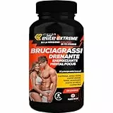 Italian Elite® Integratore Brucia Grassi Elite Extreme. 120 caps. Termogenico, Dimagrante, Drenante, Energizzante, Detox, Mental Booster.