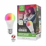 Woox 703581 Lampadina LED E27 806lm Smart Controllo Vocale Alexa, R9077 Classe F Bianco