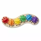 Melissa & Doug Bruco Arcobaleno, Giochi bambini 2 anni, Giochi Montessori 2 anni, Gioco Educativo, Giocattoli per lo sviluppo, Regalo bambino 2 anni, Giocattoli bambina 3 anni, Giochi bambini 4 anni