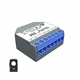 Shelly EM + 1 Pinza Amperometrica fino a 50A per misurazione consumo elettrico casa