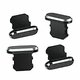 AONAT 4 Pezzi di Tappi Antipolvere Proteggi la Copertura di Ricarica da Polvere Tappi per Porta di Ricarica Compatibile Spina Antipolvere con iPhone X/Xs/Xr/11/11Pro/SE/12/12Pro/13/13Pro/MAX