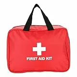 NIMOA First Aid Kit-Home Outdoor Travel Emergency Box Red