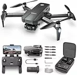 Holy Stone HS720R GPS Drone con Gimbal a 3 assi Telecamera 4K EIS, 3KM FPV Trasmissione 5GHz, 26 Min di Volo, Motore Brushless, Seguimi/Ritorno Automatico, RC Quadcopter per Principianti Adulti