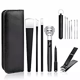 Professional Set di Coltelli da Pedicure, Inossidabile Cura dei Piedi Tools, Raschietto per Piedi in Acciaio per Calli, con Rimozione del Cerume
